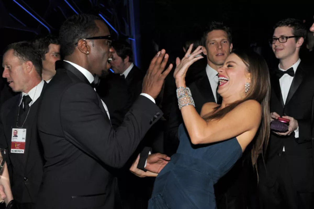 Puff Daddy y Sofía parecen haber mantenido su amistad. Así fueron vistos durante un evento social en 2012.