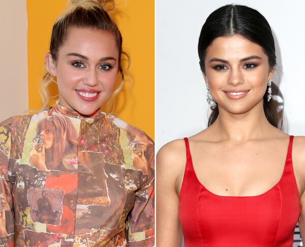 Miley Cyrus y Selena Gomez