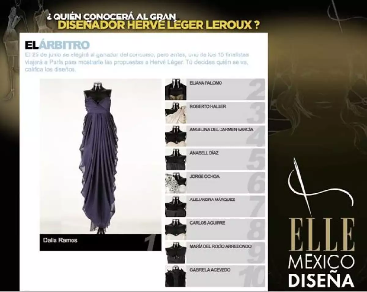 El ganador del concurso será elegido el próximo 25 de junio por un jurado internacional.