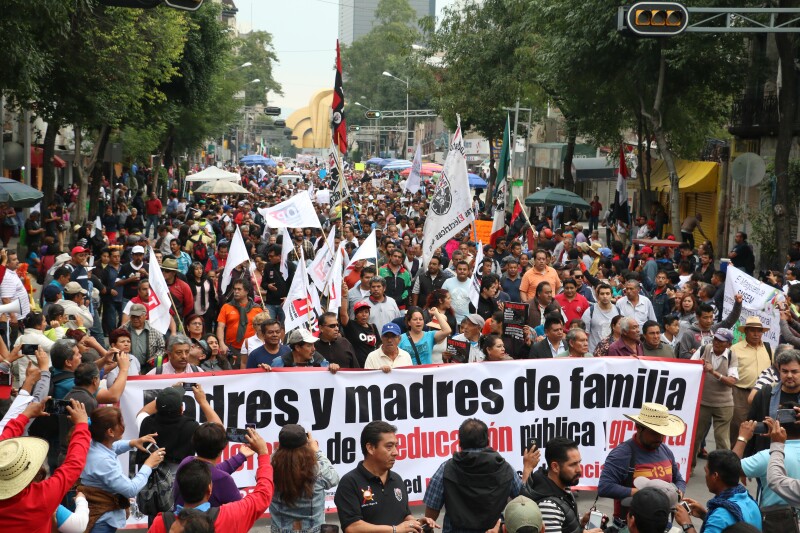 Protestas de la CNTE
