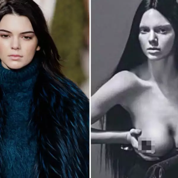 Aunque Kendall fue criticada por el abuso del retoque en sus pechos, ese era el mensaje principal para su transofrmación.