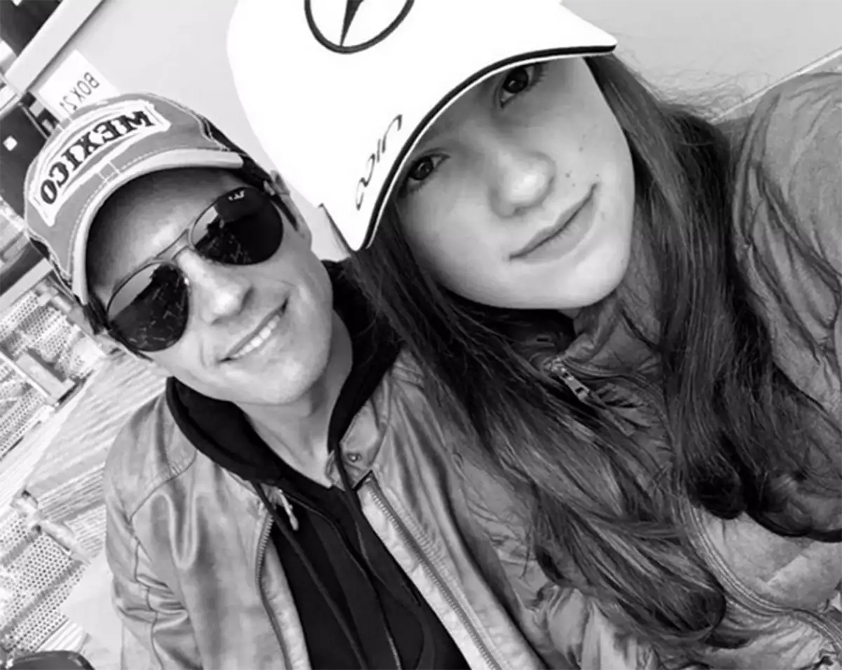 Mauricio Ochmann y su hija Lorenza