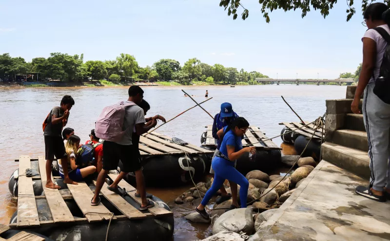 Rio Suchiate Migrantes-1
