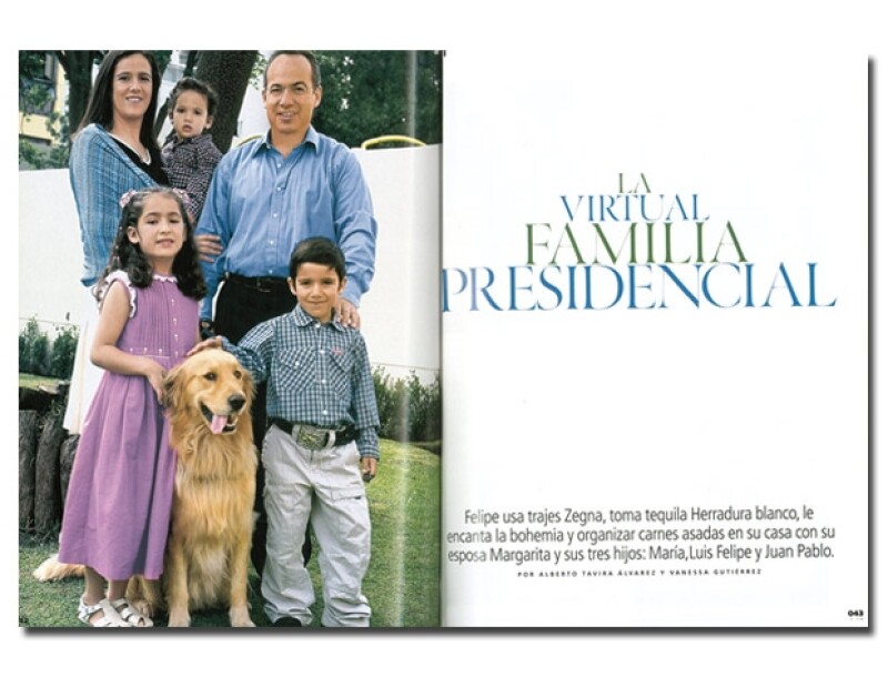Las fotos de Felipe Calderón se publicaron en la revista Quién, edición 120 (Jul. 2006). Fotos: Fabien Tijou/Texto: Alberto Tavira y Vanessa Gutiérrez. (Retoque digital: Areli Sánchez)