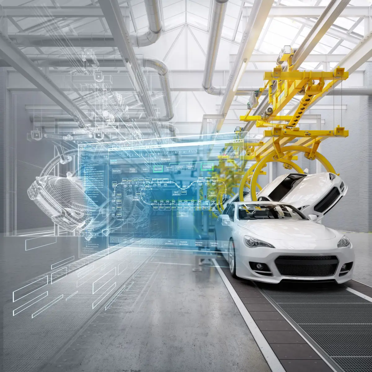 El Laboratorio de GM tiene las tecnologías necesarias para saber cómo armar un vehículo en una fábrica digital.