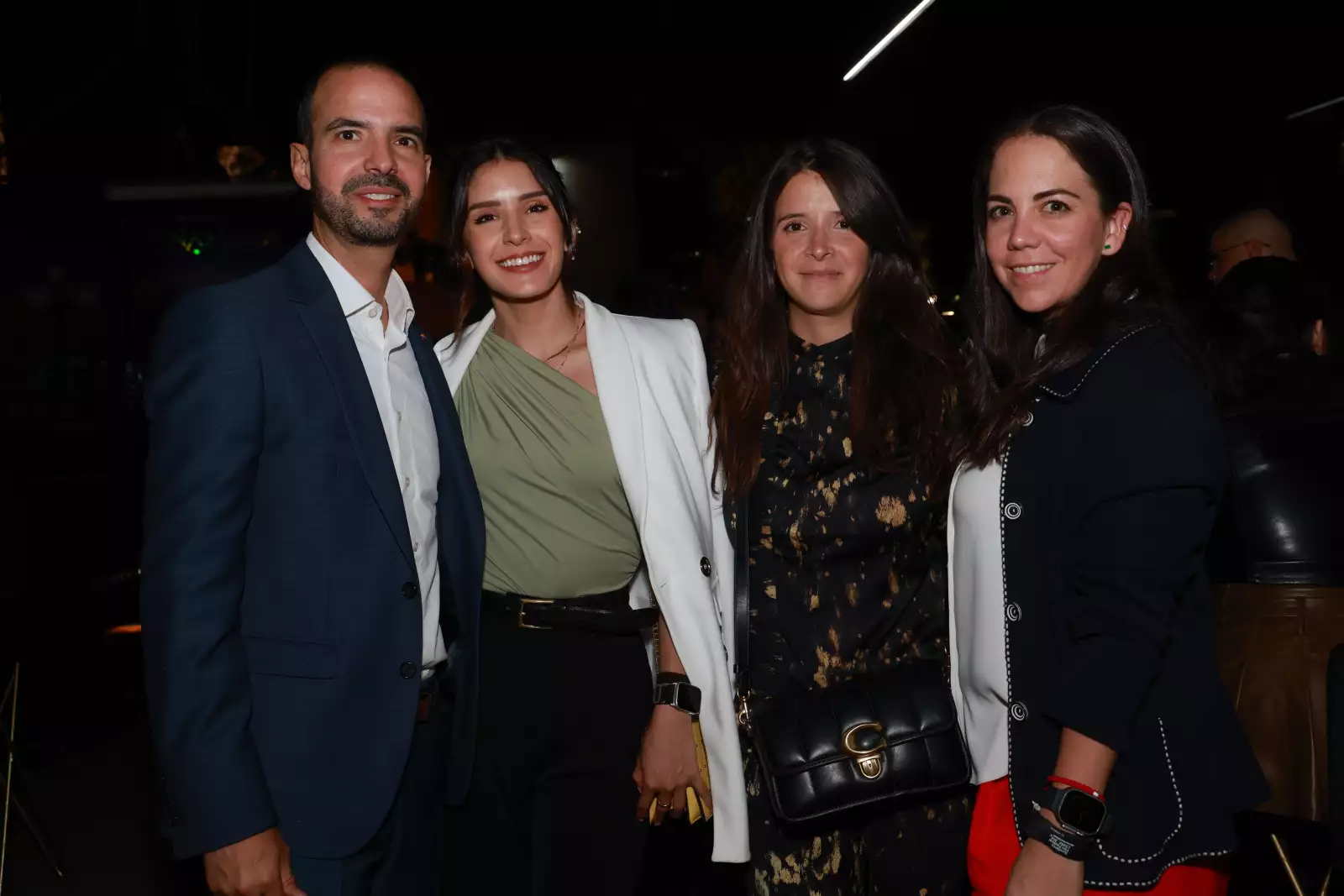 Adrian Ojeda, Ximena Fauregui , Regina Solórzano y Fernanda Buz