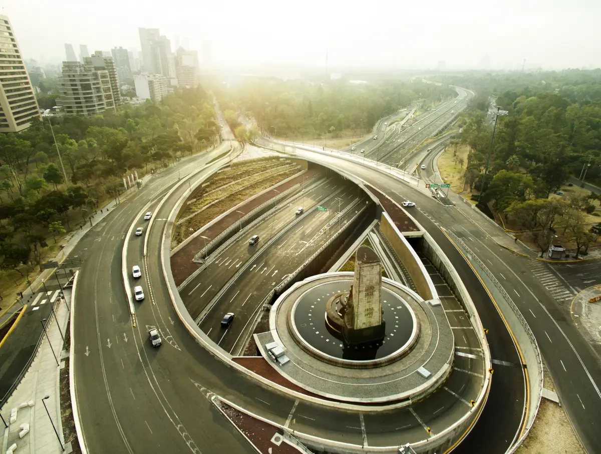 Mexico roundabout