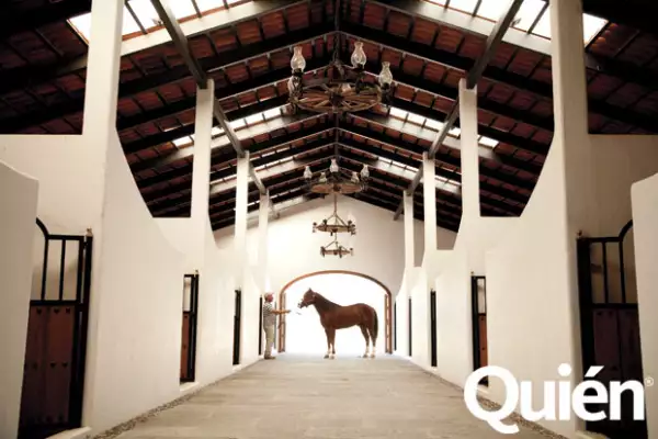 Vista interior de la capilla.