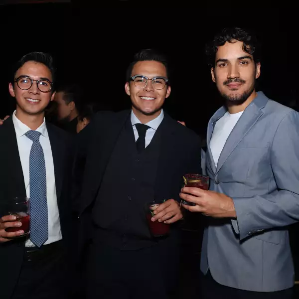 Ángel Santana, Santiago Del Valle y Emiliano Iturriaga 