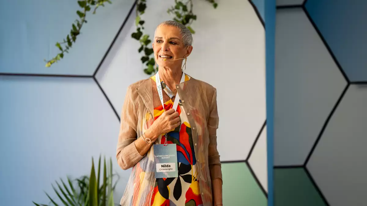 Nilda Chiaraviglio en el Latam Longevity Summit