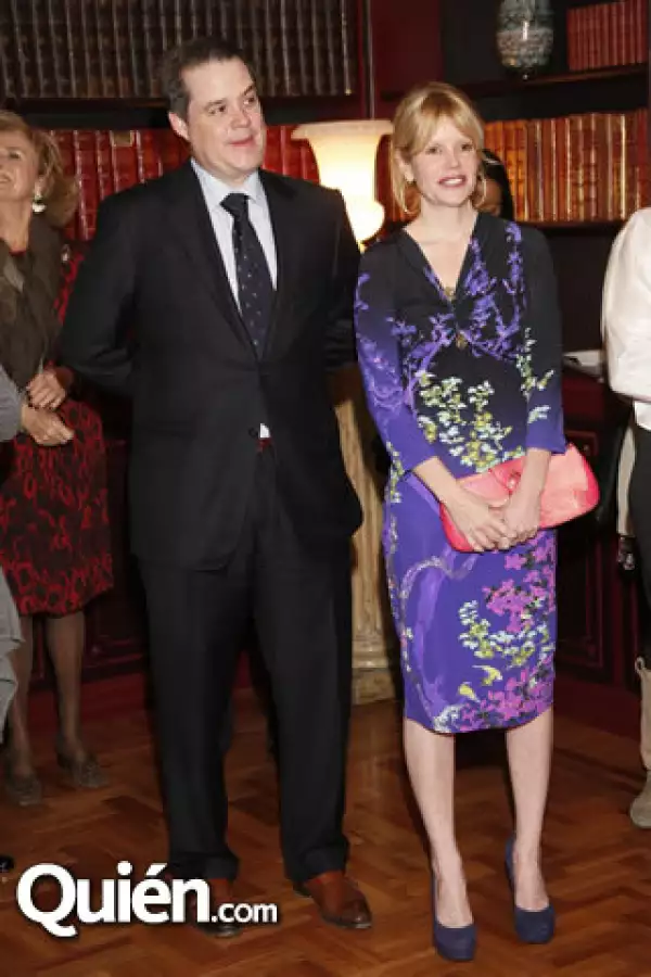 Juan Domingo y Karen Beckmann