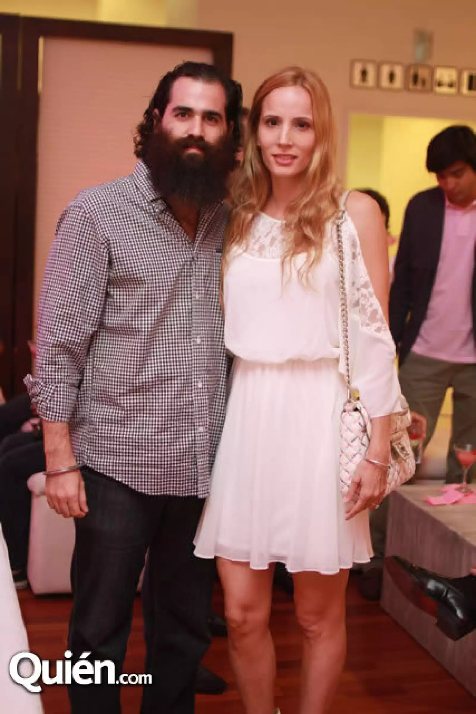 Javier Préstamo y Gabriela Sotomayor