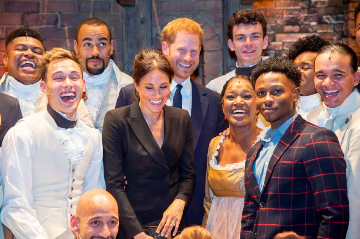 Meghan y Harry en Hamilton
