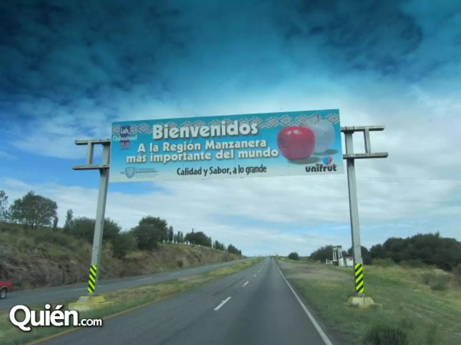 Llegada a Cuahutémoc,región más grande del cultivo de manzanas