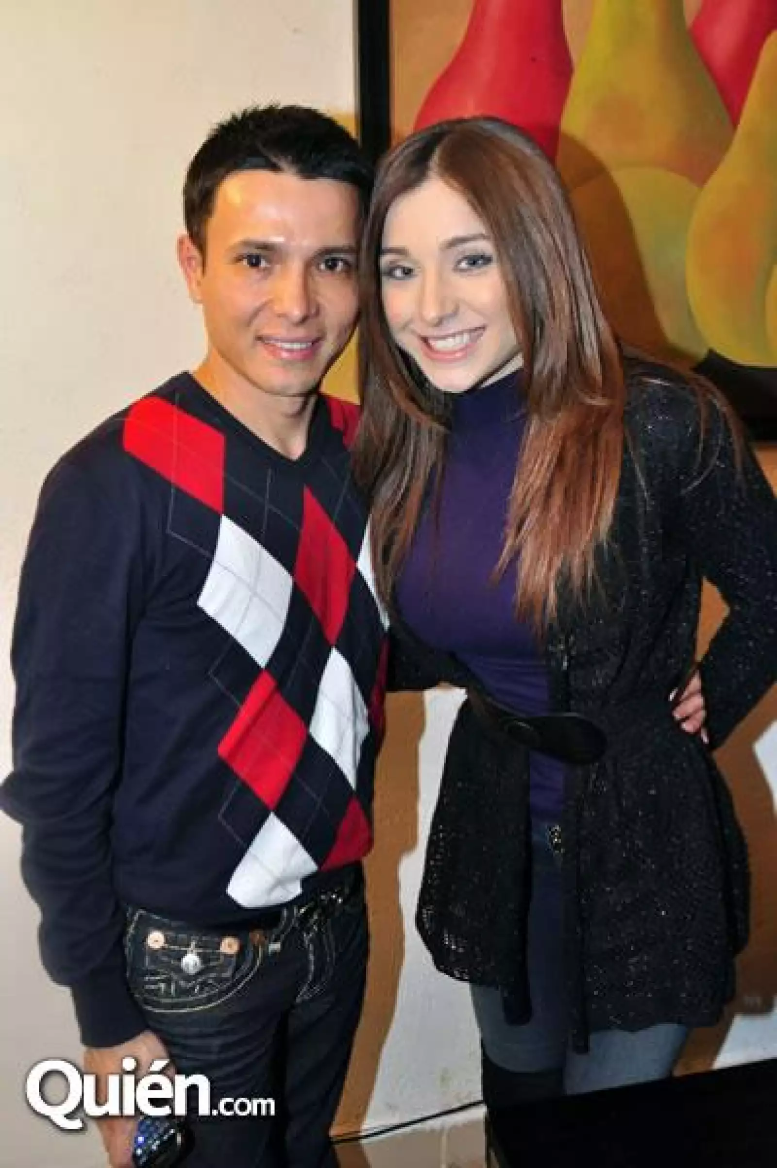 Edgar Arciba y Marcela Mistral