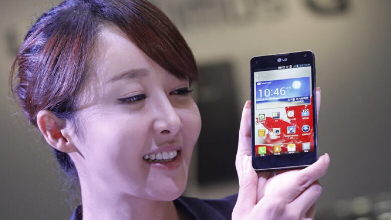 El Optimus G primero saldrá a la venta en Corea del Sur, luego en Japón y posteriormente en Estados Unidos.