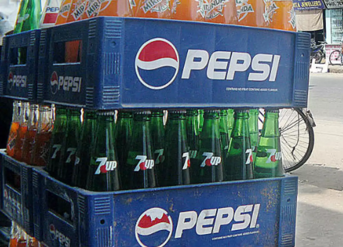 Pepsi cajas de refrescos