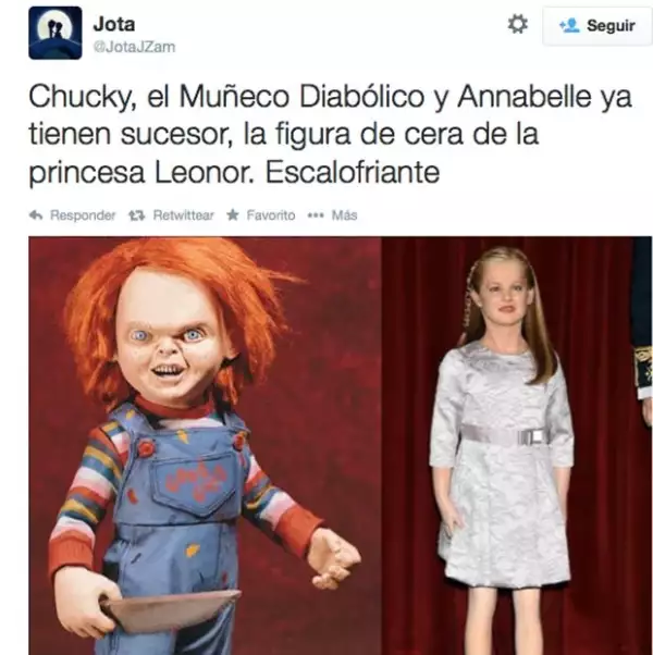 Ya que de muñecos diabólicos hablamos, Chucky no se podía quedar atrás.