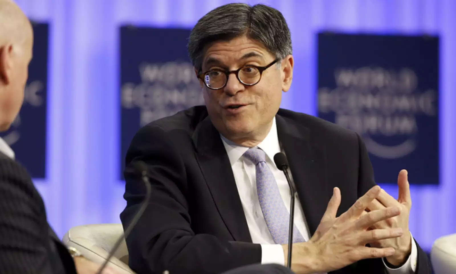 El Secretario del Tesoro de Estados Unidos también participó en una sesión del Foro.