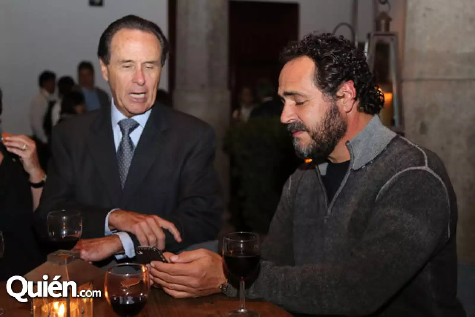 Roberto Palacios y Leonides Guadarrama