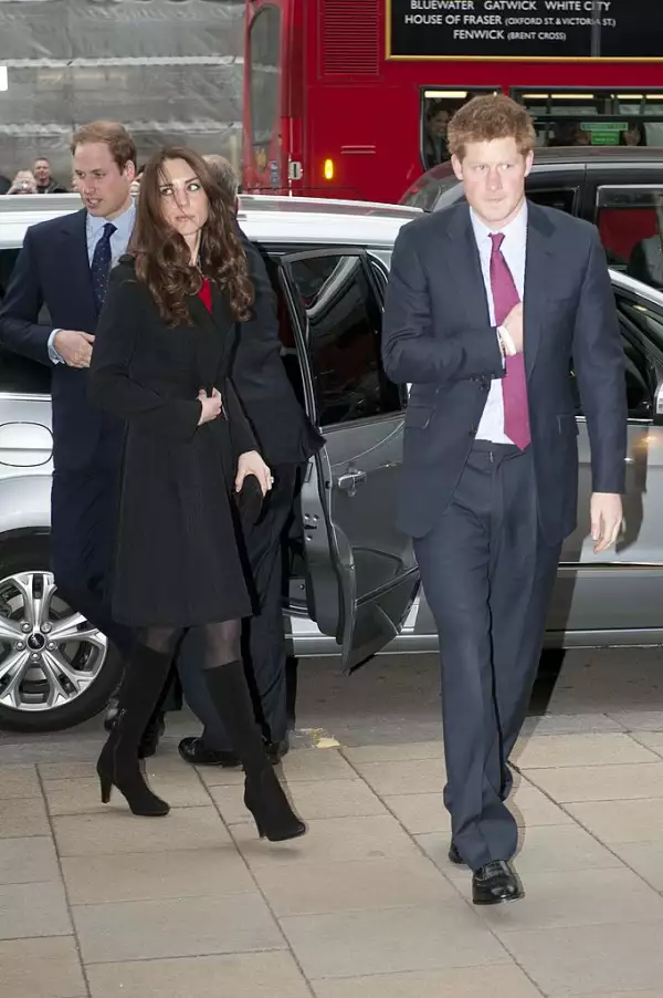 Kate Middleton y el príncipe Harry