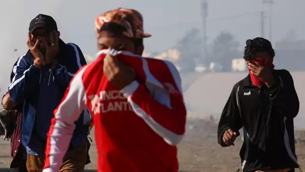 Patrulla fronteriza y migrantes 