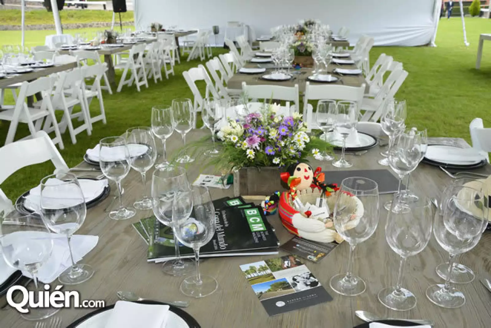 El %u201Csalón%u201D de la comida,listo para ser ocupado