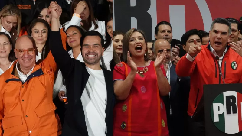 MC y PRI compiten por tercer lugar