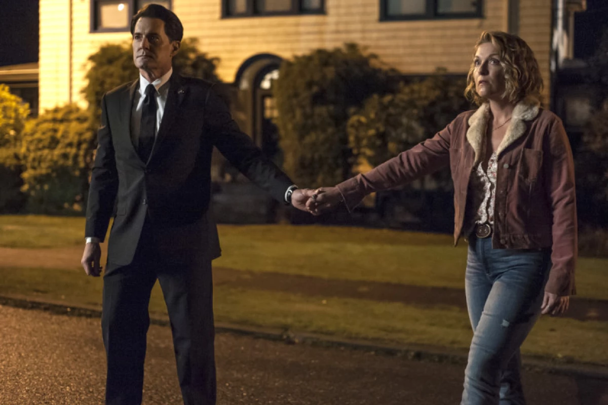 Dale Cooper y Laura Palmer reunidos al final de Twin Peaks: The Return.