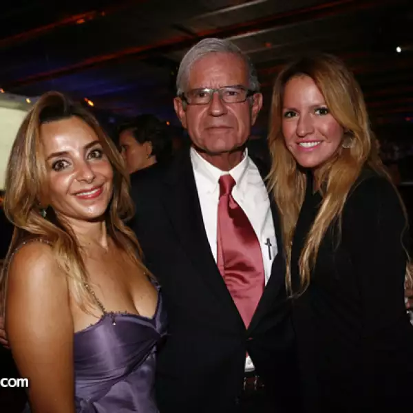 Luisa Serna, Ernesto Santos y Mariana Otero