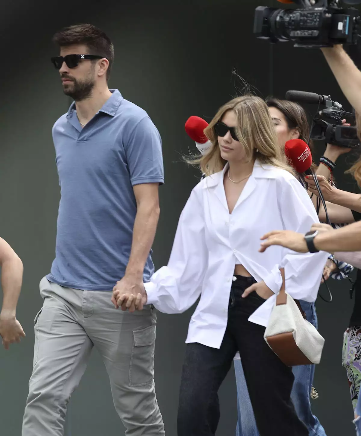 Gerard Piqué y Clara Chía