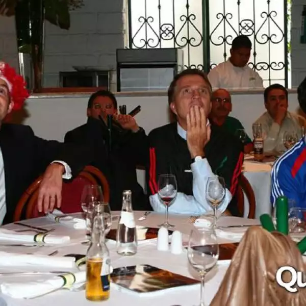 Ambiente Partido México Francia Polanco