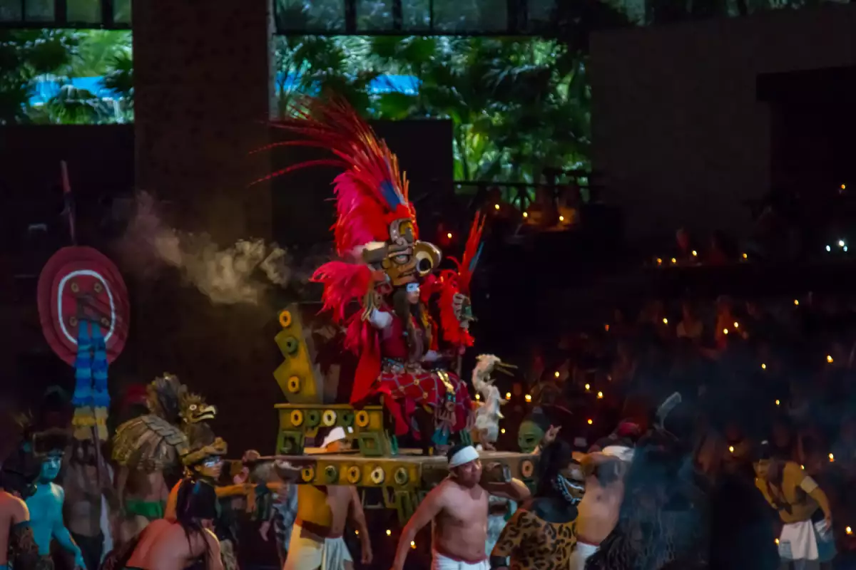 El show “México espectacular”.