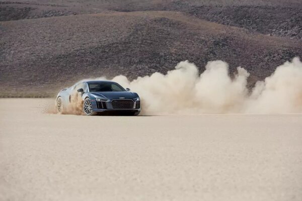 Audi R8 para tus vacaciones con Airbnb en Napa Valley.