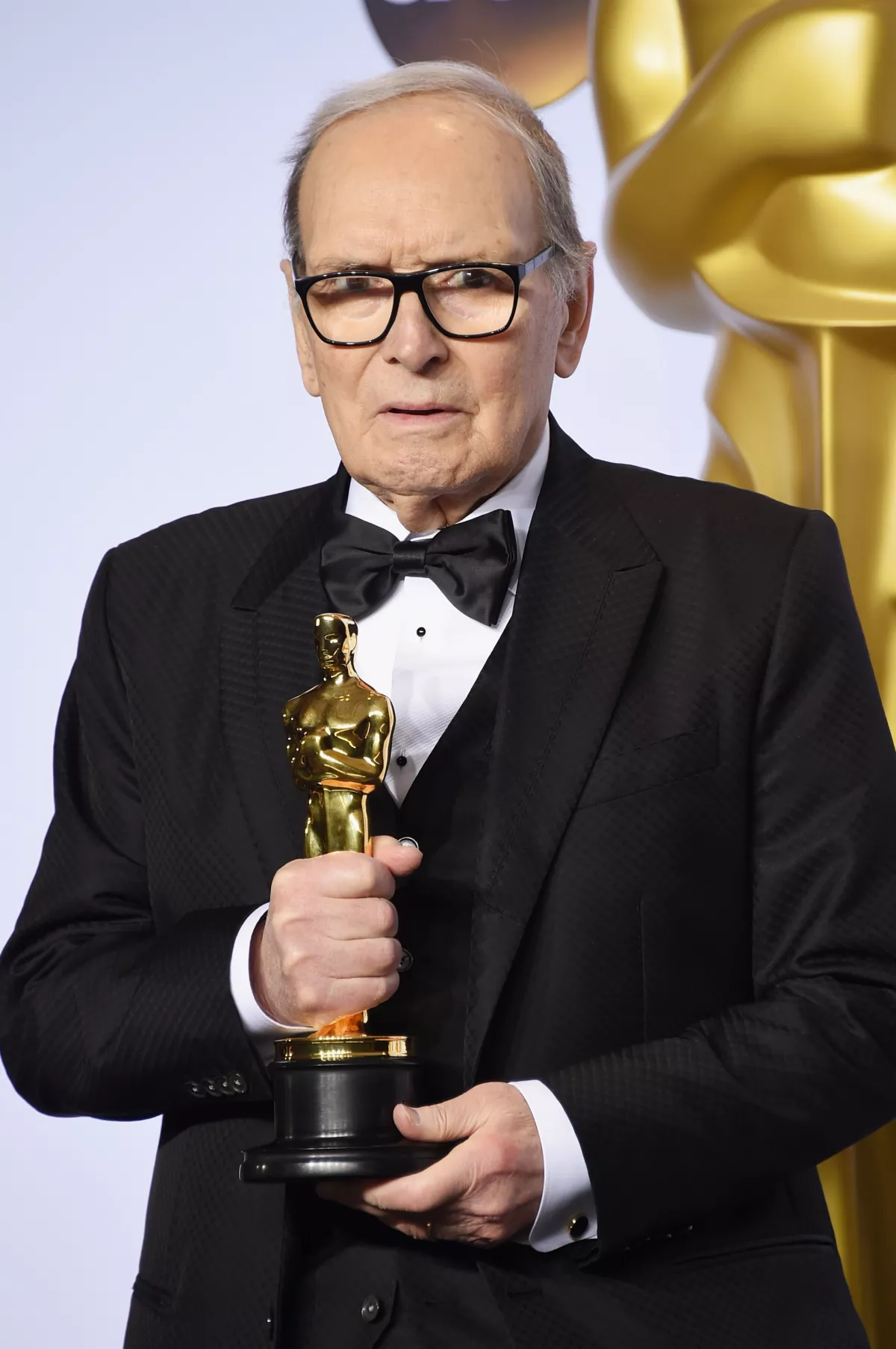 Ennio ganó el Premio Oscar a Mejor Banda Sonora en 2016