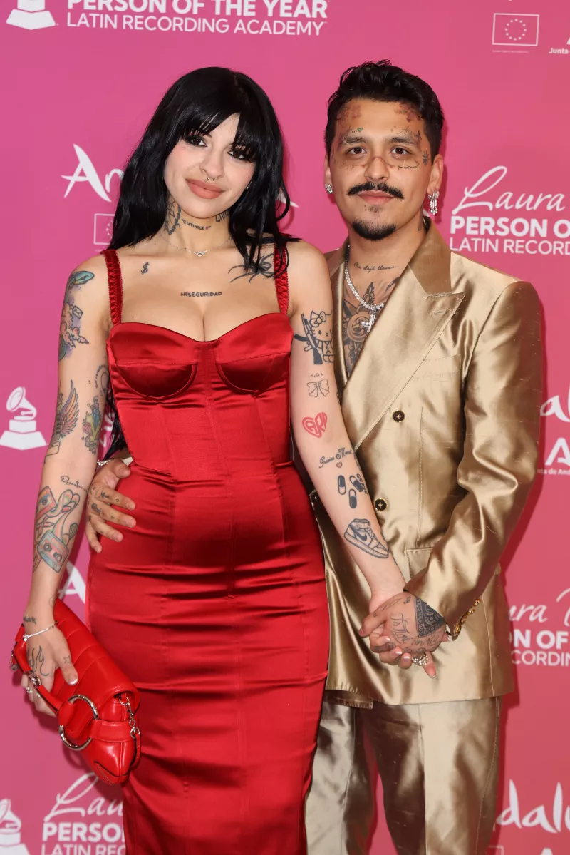 Cazzu y Christian Nodal