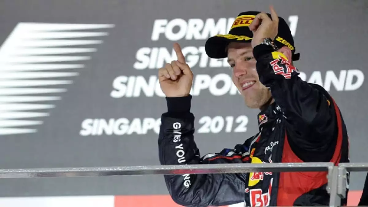 Sebastian Vettel gana el GP de Singapur