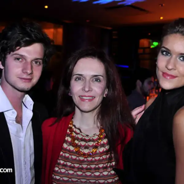 David Coronado,Ninfa López y Isa Jiame