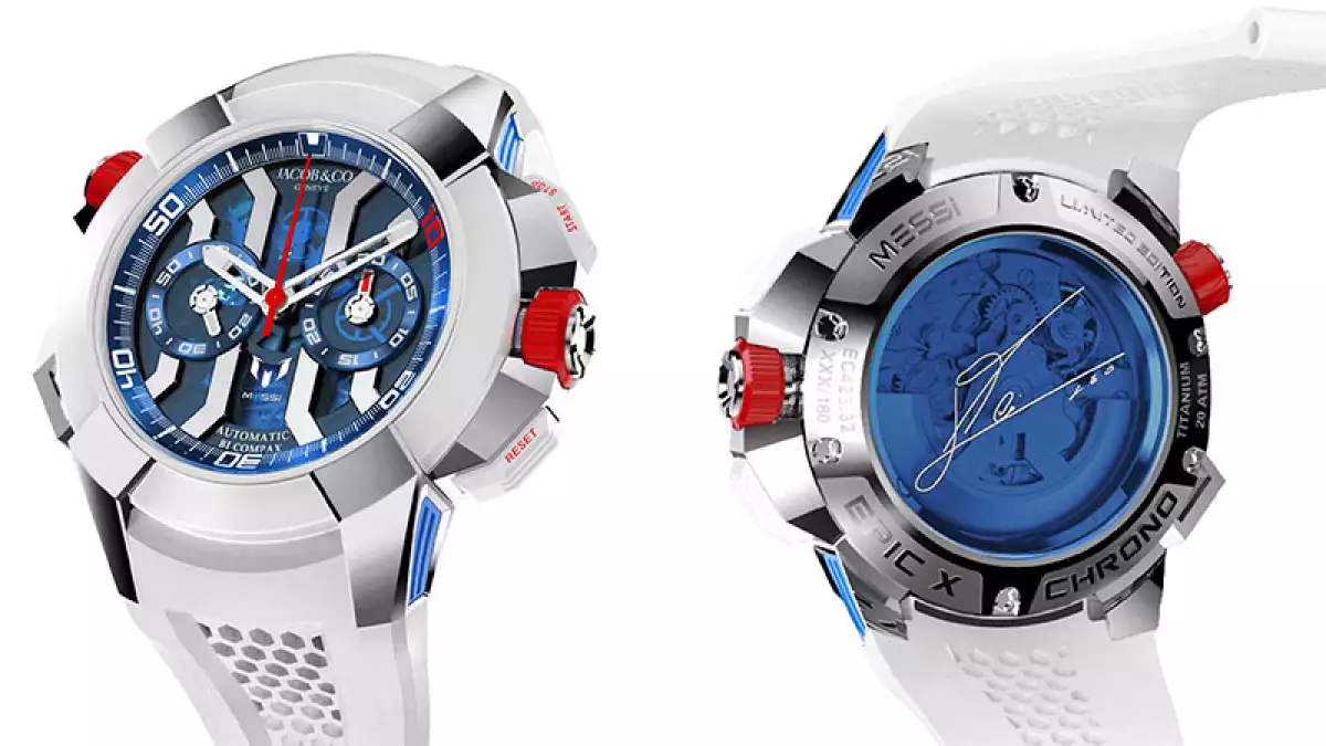 Lionel Messi y Jacob & Co