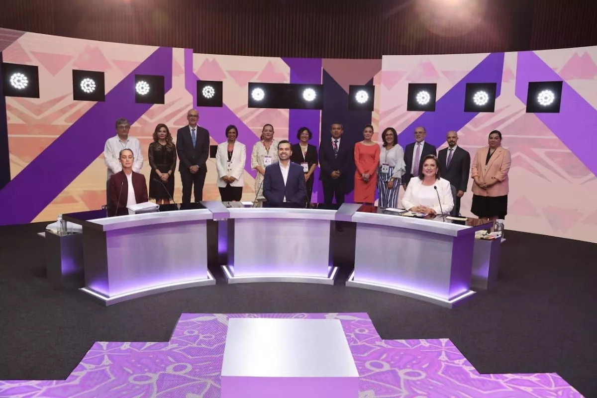 Primer debate presidencial del proceso 2024