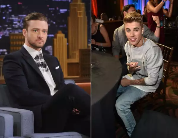 Timberlake y Bieber tuvieron éxitos radiales desde muy jóvenes.