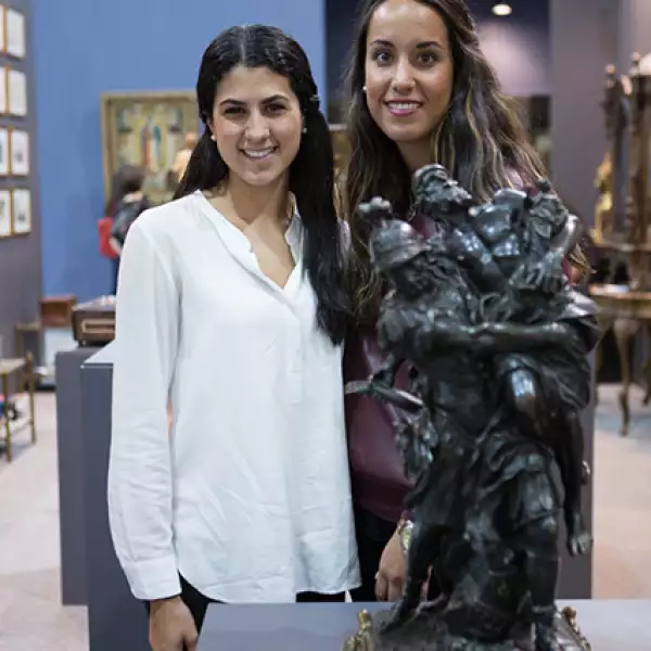 Natalia Barrera y Alejandra Portilla