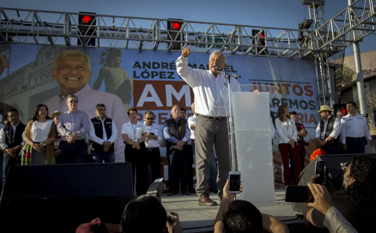 AMLO Tijuana acto por la unidad 