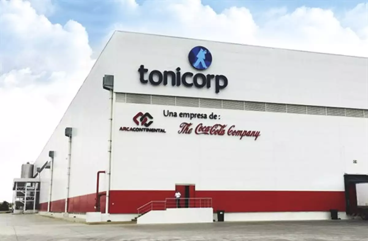 planta Tonicorp de Arca en Ecuador