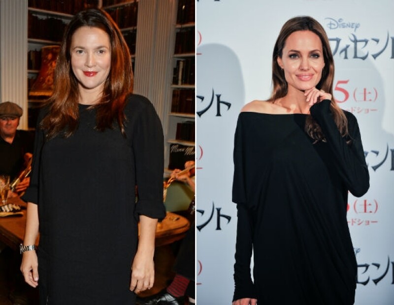 Drew y Angelina son dos grandes nombres de Hollywood que se han declarado bisexuales.