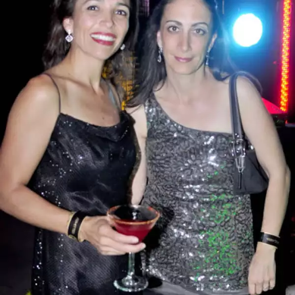 Marcela Villaseñor de Yarte y Sonia Kalifa de Quiroz