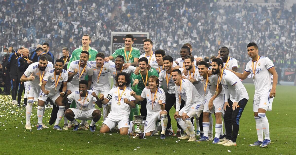 Real Madrid wins the Spanish Super Cup