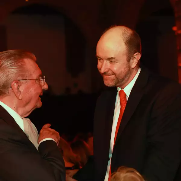 Günther Mauracher y Hans Krisler 