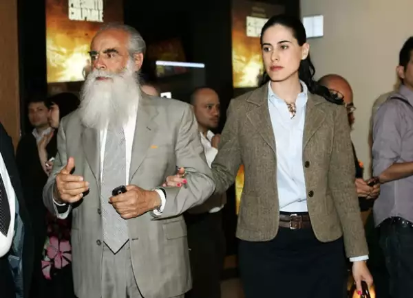 Diego Fernández de Cevallos llegó de la mano de Liliana León Maldonado, su pareja.