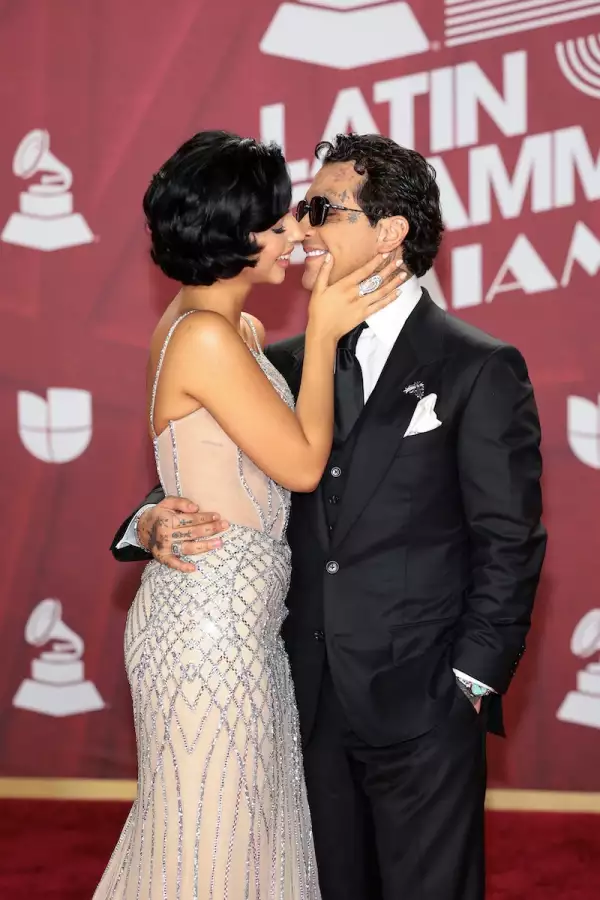 Ángela Aguilar y Christian Nodal en los Latin Grammys 2024